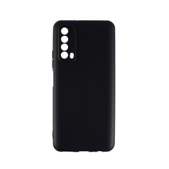 Capa de Silicone Macio para Huawei P Smart 2021/Y7a Preto